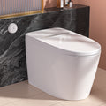 LEIVI Smart Toilet with Built-in Heated Seat, Tankless Toilet with Auto Flushing, Adjustable Seat Temp, Flush Remote Control, Elongated