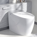 LEIVI Smart Toilet with Built-in Bidet Seat, Tankless Toilet with Auto Lid Opening, Closing and Flushing, Heated Seat, Digital Display, Remote Control, Elongated